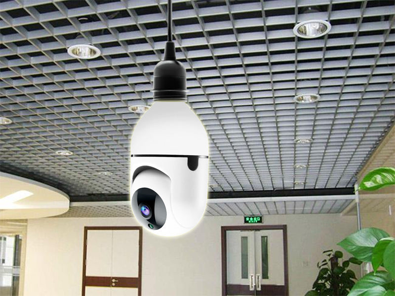 360° Bulb WiFi Security Camera – APP Smart Home Monitoring