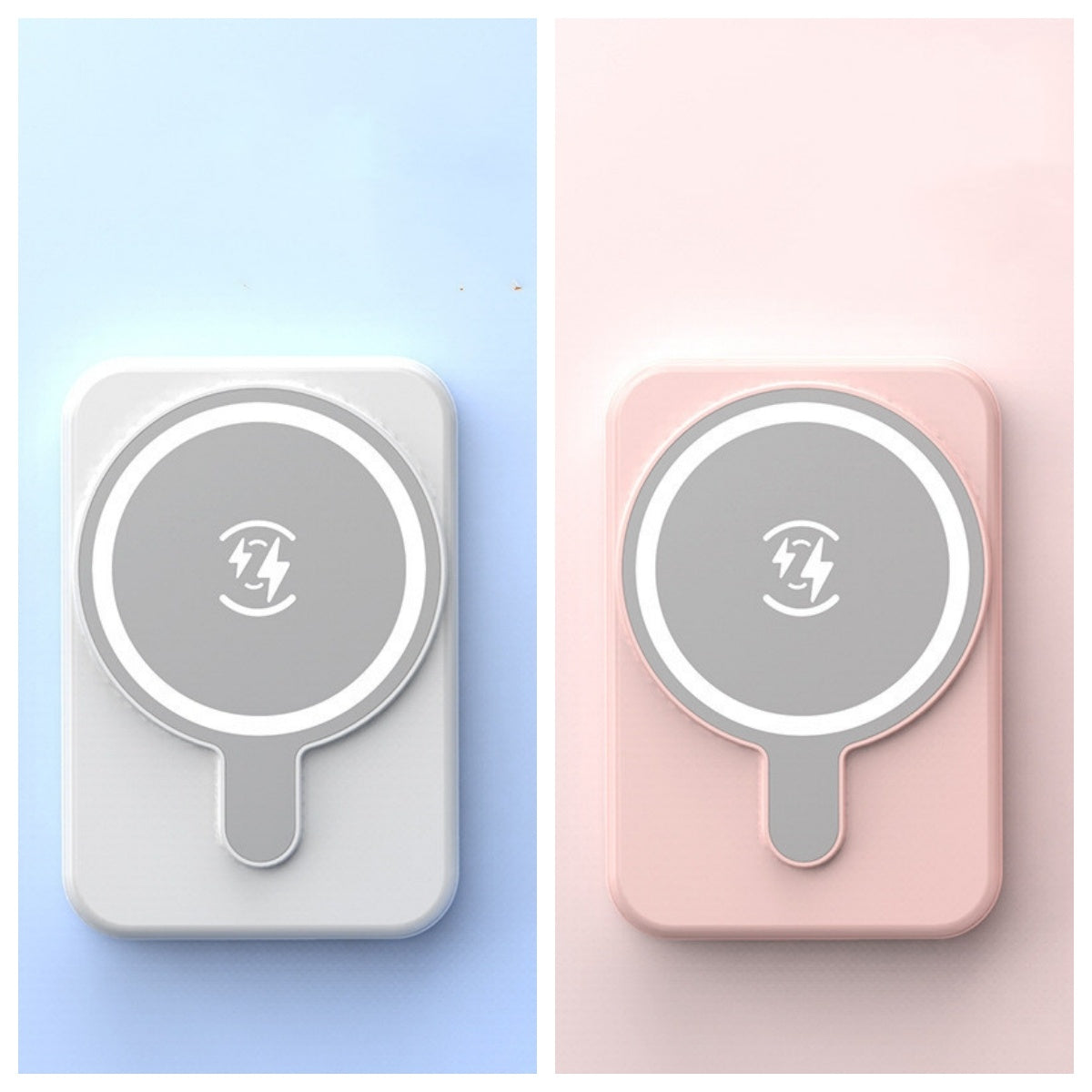 Mini Magnetic Wireless Power Bank – 5000mAh Fast Charging