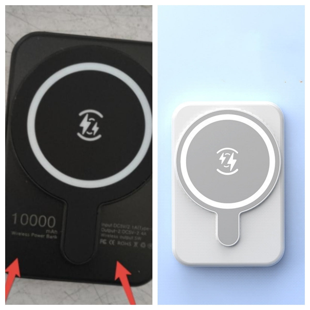 Mini Magnetic Wireless Power Bank – 5000mAh Fast Charging