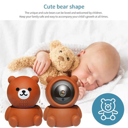 Bear 1080P WiFi IP Camera – Auto Tracking & Night Vision