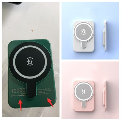 Mini Magnetic Wireless Power Bank – 5000mAh Fast Charging