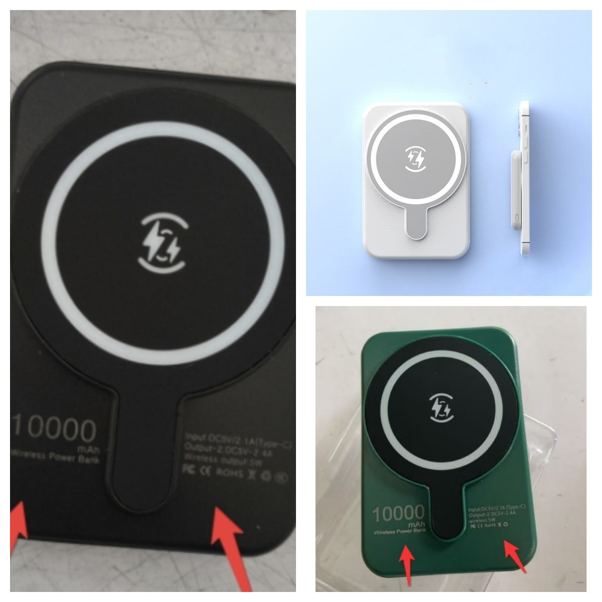 Mini Magnetic Wireless Power Bank – 5000mAh Fast Charging