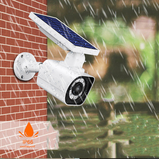 Solar Simulation Camera Light – Outdoor Courtyard Security Lamp