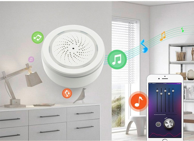 WiFi Smart Alarm – Wireless Sound & Light Security System