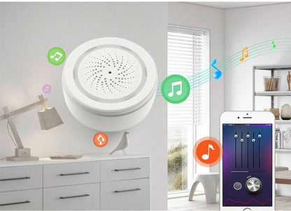 WiFi Smart Alarm – Wireless Sound & Light Security System