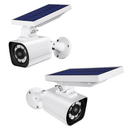 Solar Simulation Camera Light – Outdoor Courtyard Security Lamp