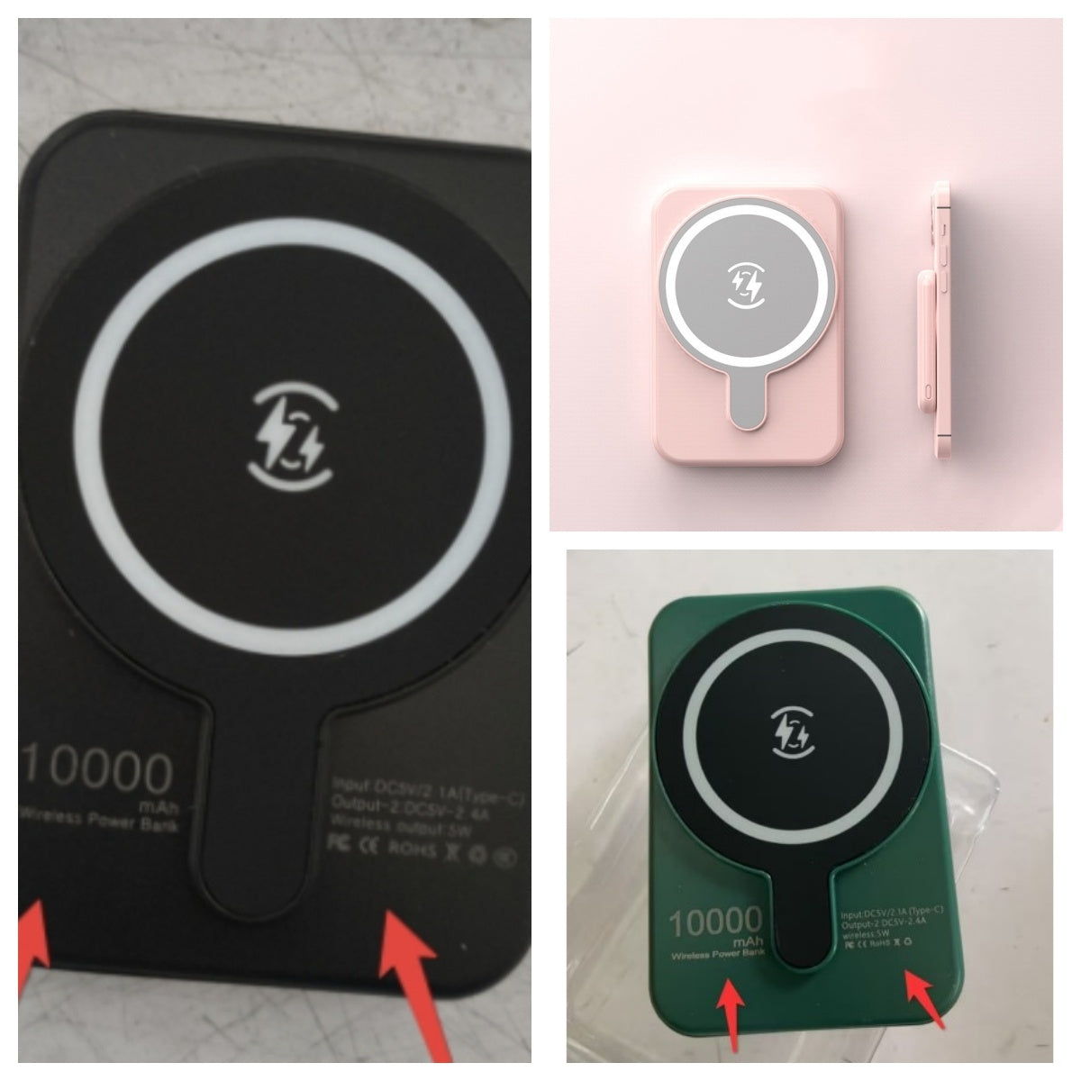 Mini Magnetic Wireless Power Bank – 5000mAh Fast Charging